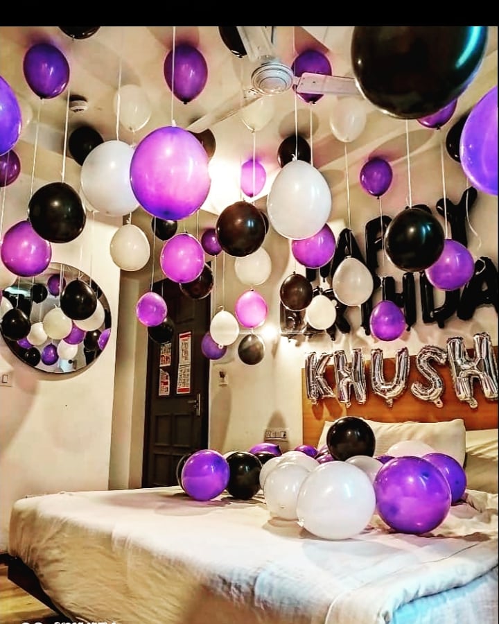 Upside down balloon decoration-min Birthday decoration wowballoons